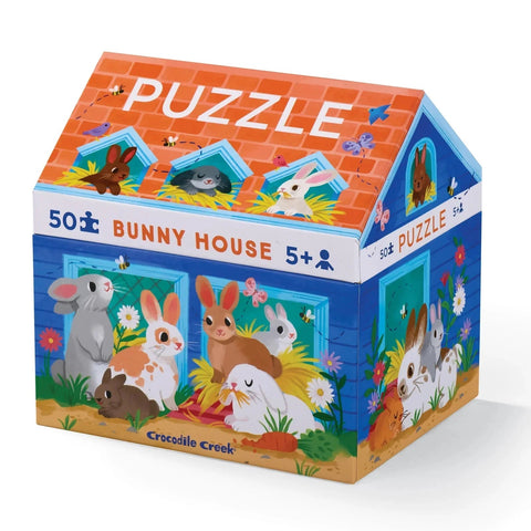 Bunny House Puzzle 50 Piece