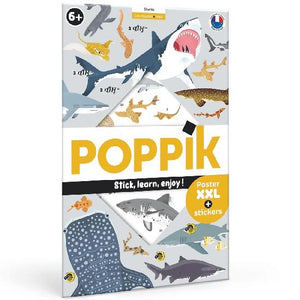 Poppik Sharks Discovery Poster