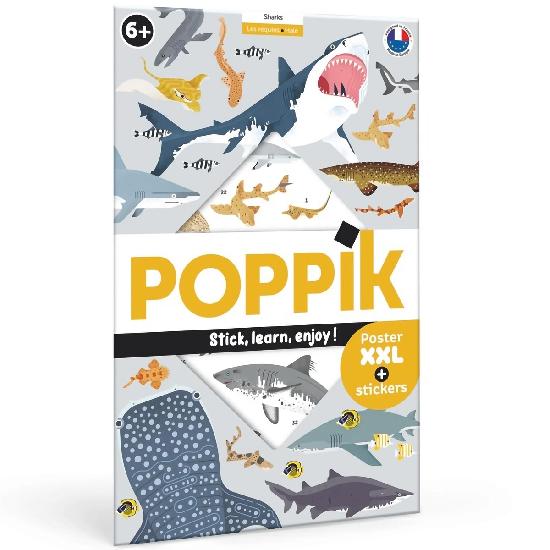 Poppik Sharks Discovery Poster
