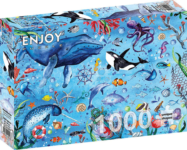 Deep Blue Sea Puzzle 1000 piece