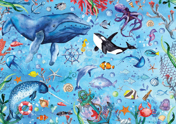 Deep Blue Sea Puzzle 1000 piece