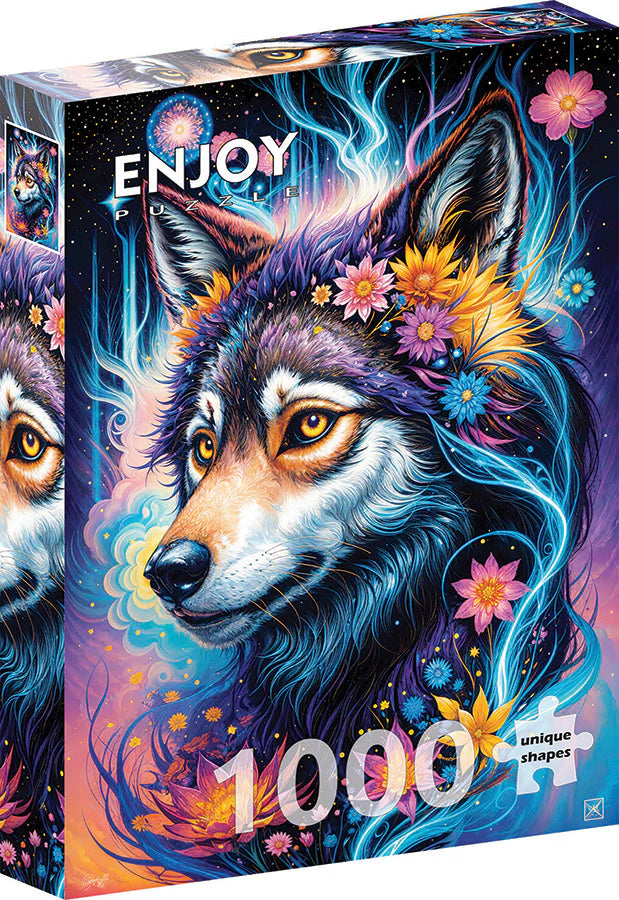 Magical Wolf Portrait Puzzle 1000 piece