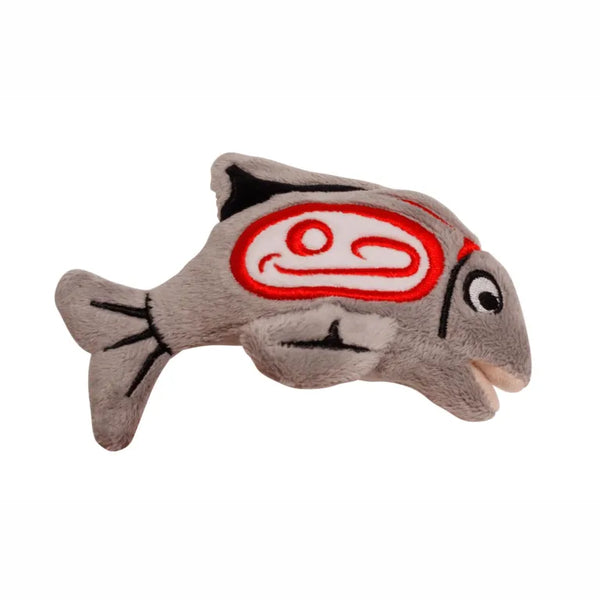 Salmon Finger Puppet by Bill Helin