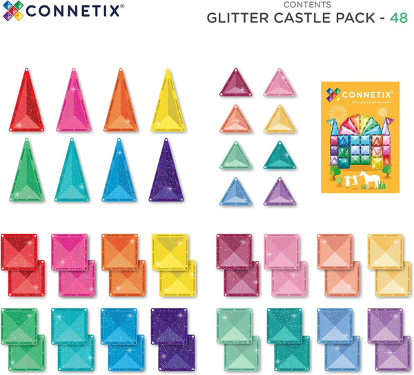 Glitter Castle Pack 48 Piece