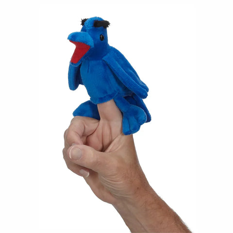 "Gak" Raven Finger Puppet by Bill Helin
