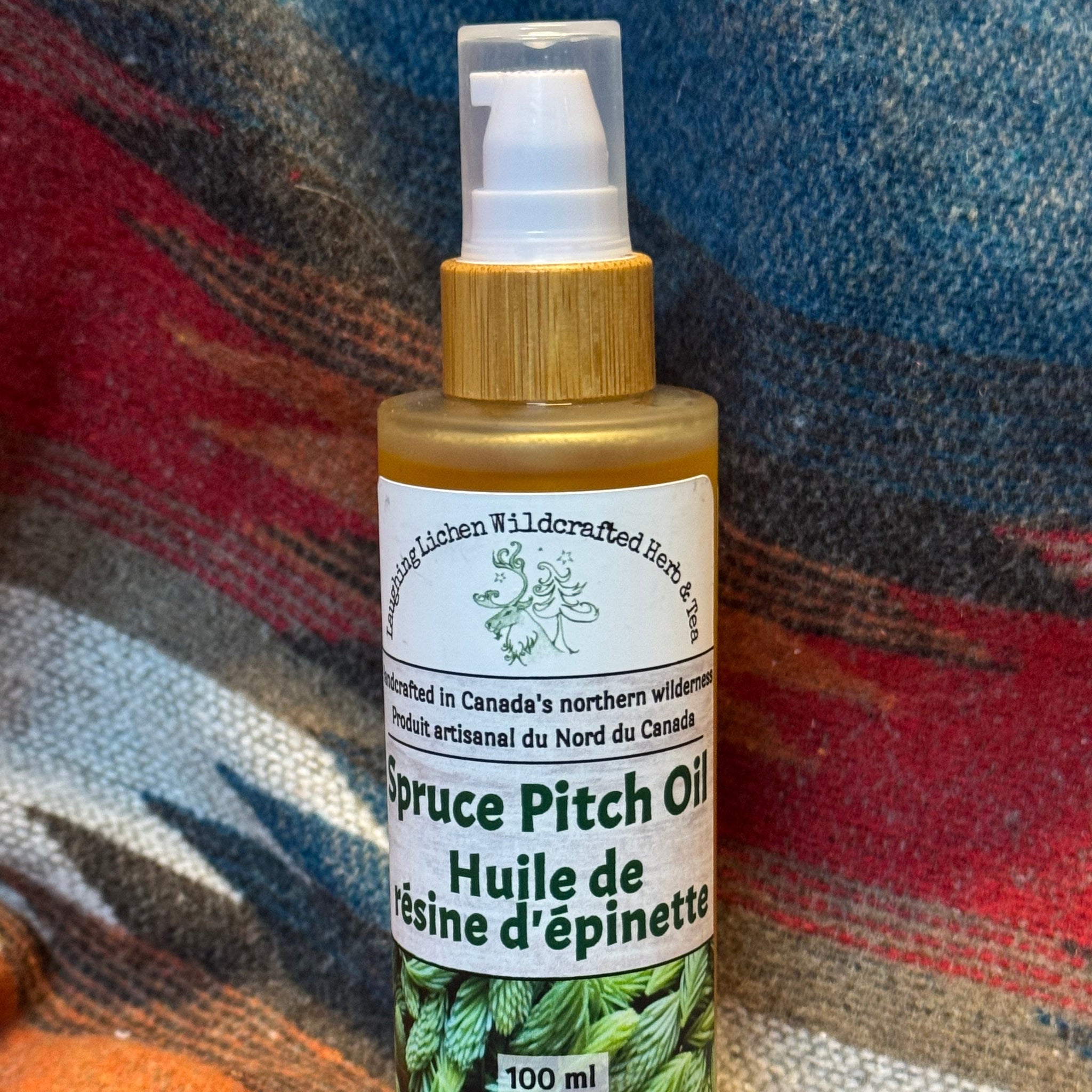 Laughing Lichen Spruce Pitch Oil 100 mL