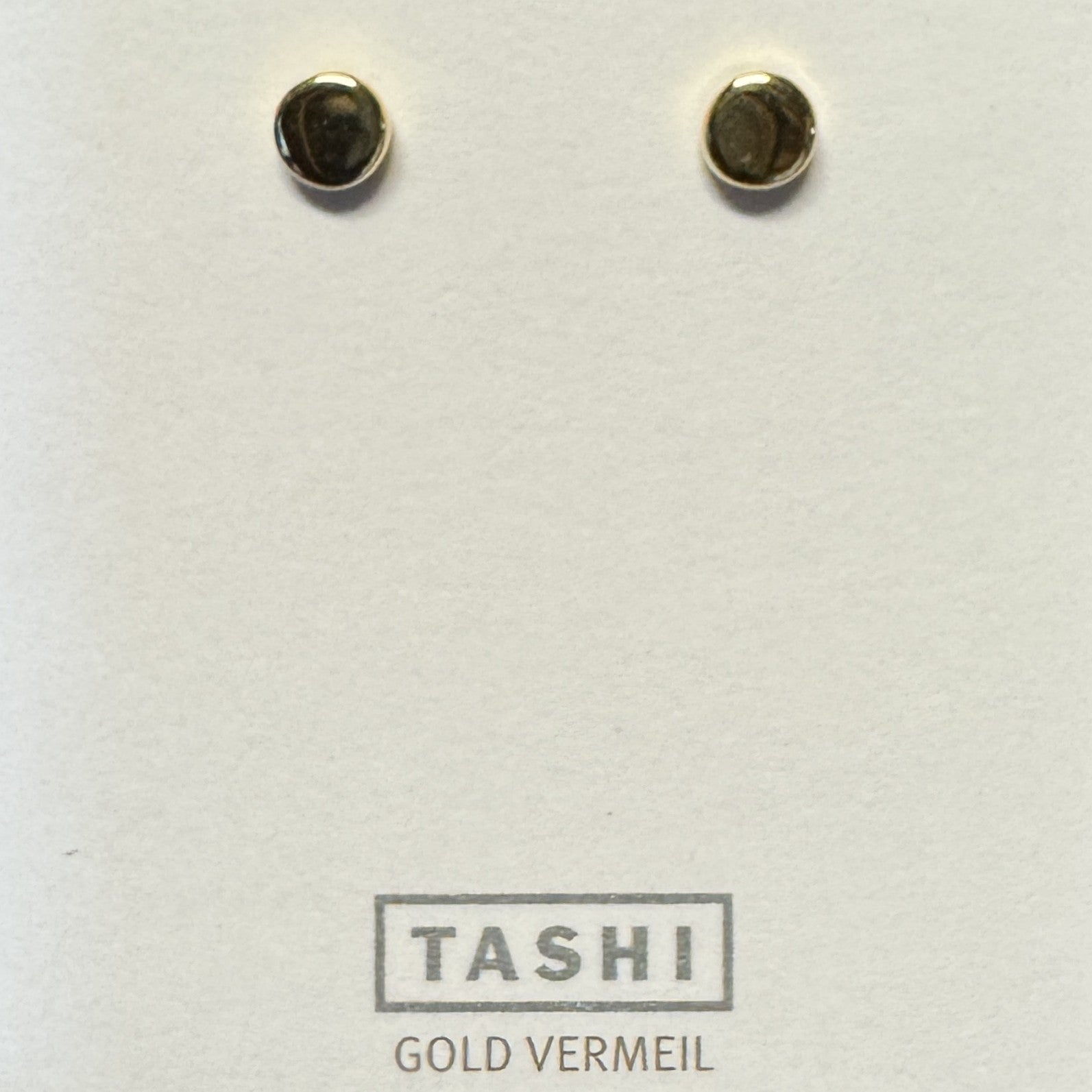 Tiny Dot Stud 14k Gold Vermeil
