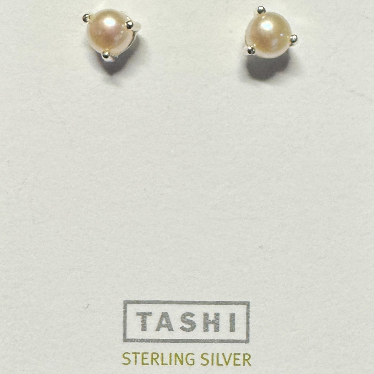 Pearl Stud Sterling Silver