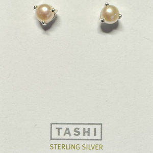 Pearl Stud Sterling Silver