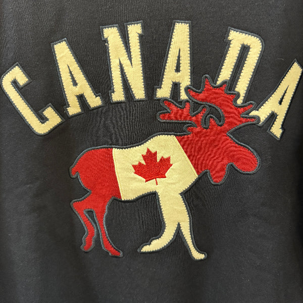 Heritage Moose Adult Crewneck Sweatshirt Navy
