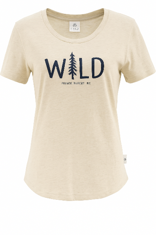 Ladies Wild T-Shirt (Heather Natural)