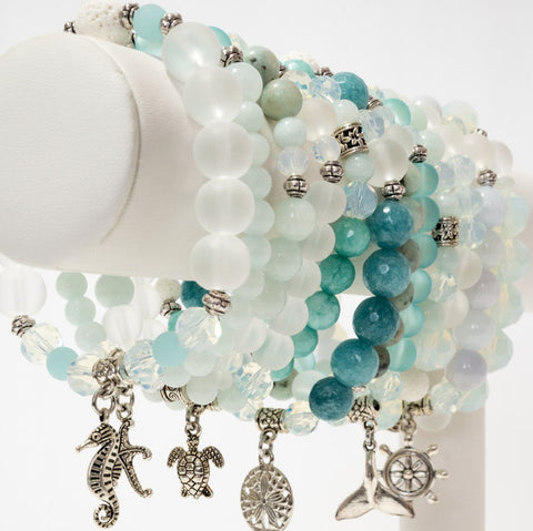 BEL Cultured Sea Glass Diffuser Bracelet