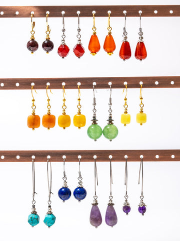BEL Jewel Tones Gemstone Earrings