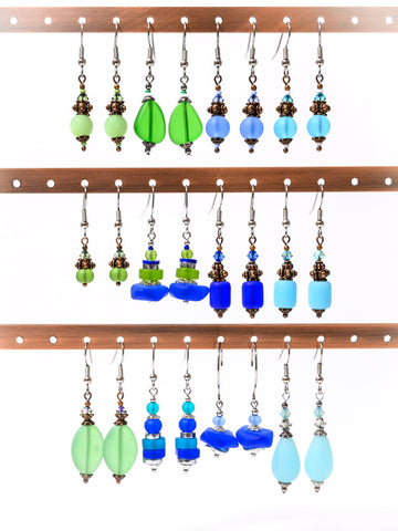 BEL Cultured Sea Glass Earrings