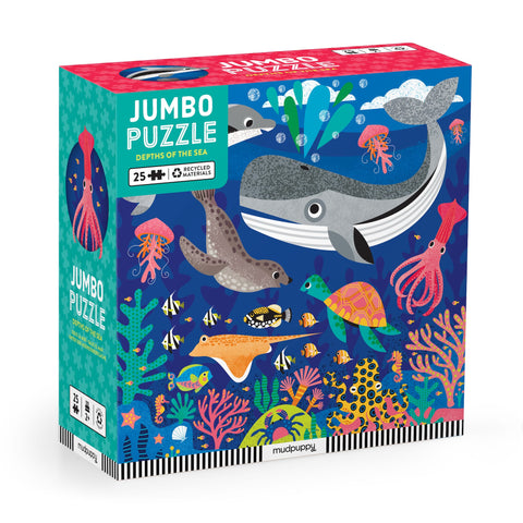 Depths of the Sea Jumbo Puzzle 25 Piece