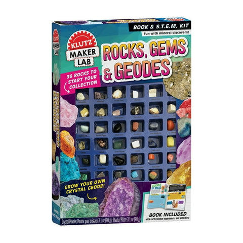 Rocks, Gems & Geodes Maker Lab