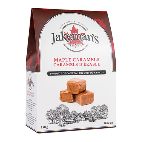 Jakeman's Maple Caramels 250 g