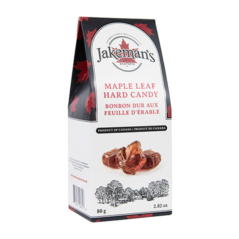 Jakeman's Maple Leaf Hard Candy 80 g