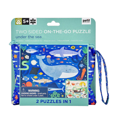 Under The Sea Two-Sided On-The-Go Puzzle 100 Piece