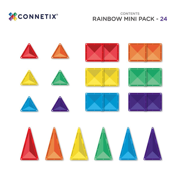 Rainbow Mini Pack 24 Piece