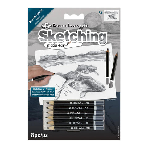 Sketching Made Easy (Whales)
