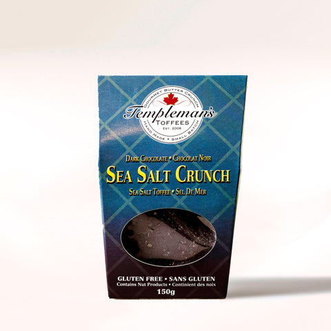 Templeman's Sea Salt Crunch Dark Chocolate Toffee 150 g