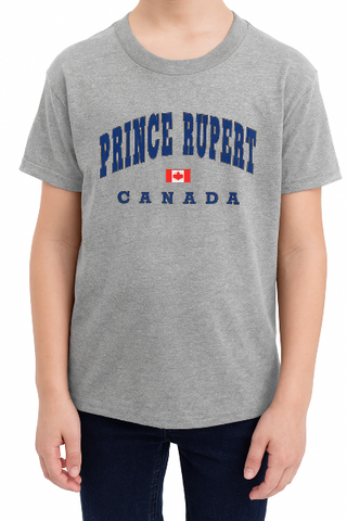 University Of Prince Rupert Youth T-Shirt (Grey)