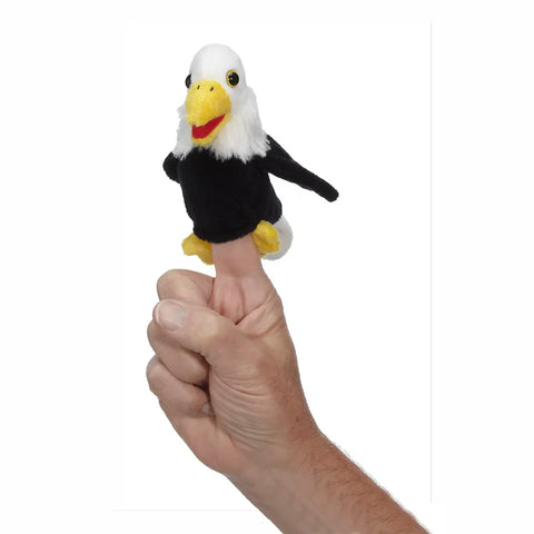 "Valdy" Eagle Finger Puppet by Bill Helin