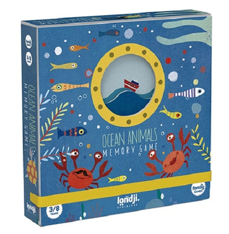 Ocean Animals Memory Game