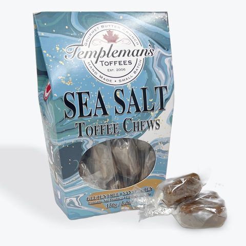 Templeman's Sea Salt Toffee Chews 150 g