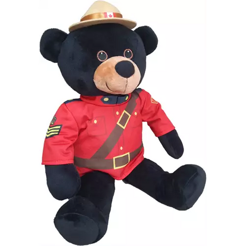 RCMP Sergeant Black Bear 14 inch