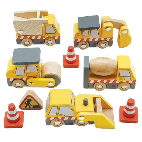 Construction Toy Cars, Trucks & Diggers 7 Piece