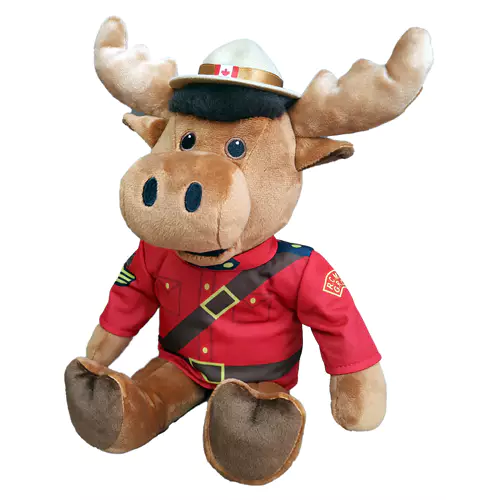 RCMP Sergeant Moose 14 inch