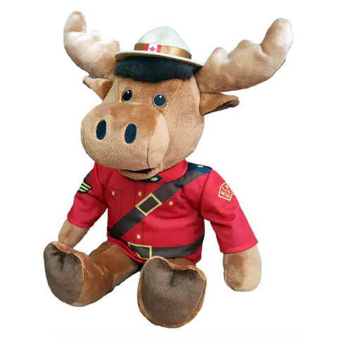 RCMP Sergeant Moose 14 inch