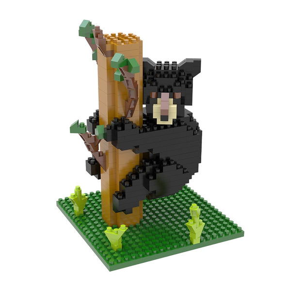 Mini Building Blocks - Black Bear Cub