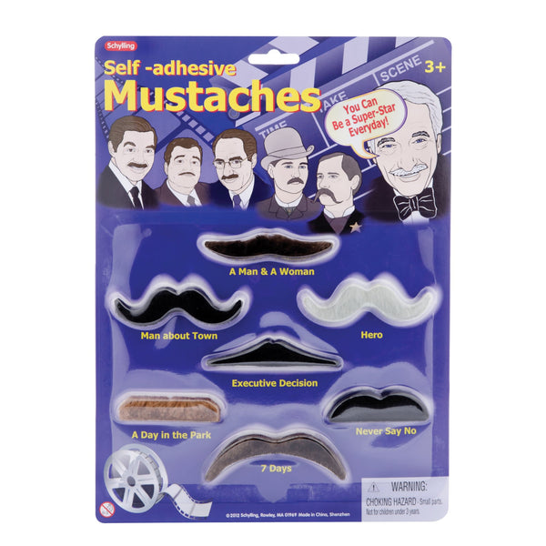 Self-Adhesive Novelty Moustaches