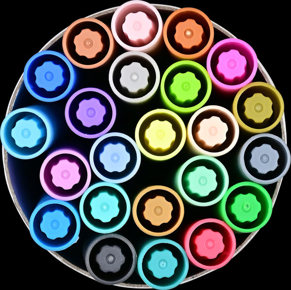 Studio Series Dual-Tip Pastel Markers (Set of 24)