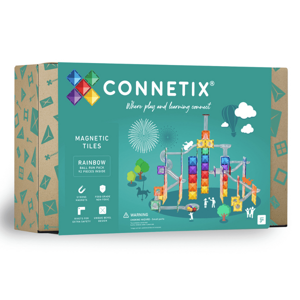 Rainbow Ball Run Pack 92 Piece