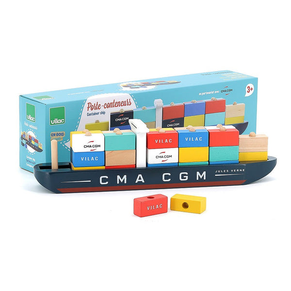 Wooden Container Ship