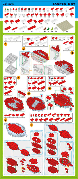 Mini Building Blocks - Crab
