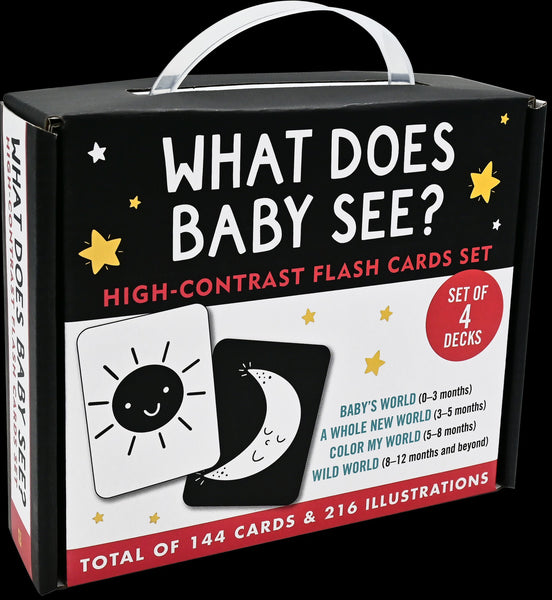 What Does Baby See? Flash Cards Value Pack (Set of 4)
