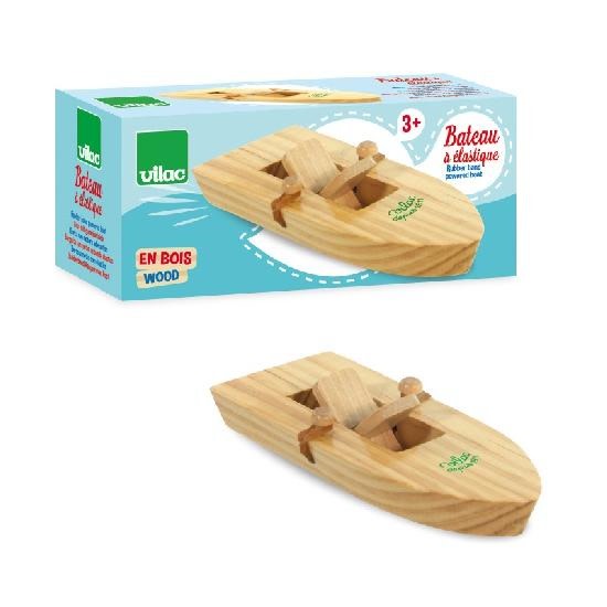 Rubber Band Boat