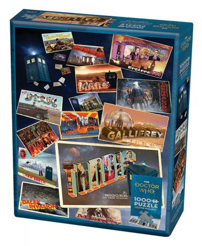 Doctor Who Postcards Puzzle 1000 Piece