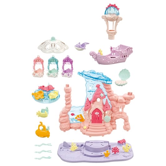 Baby Mermaid Castle