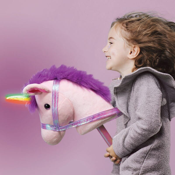 Starlight Unicorn Stick Horse