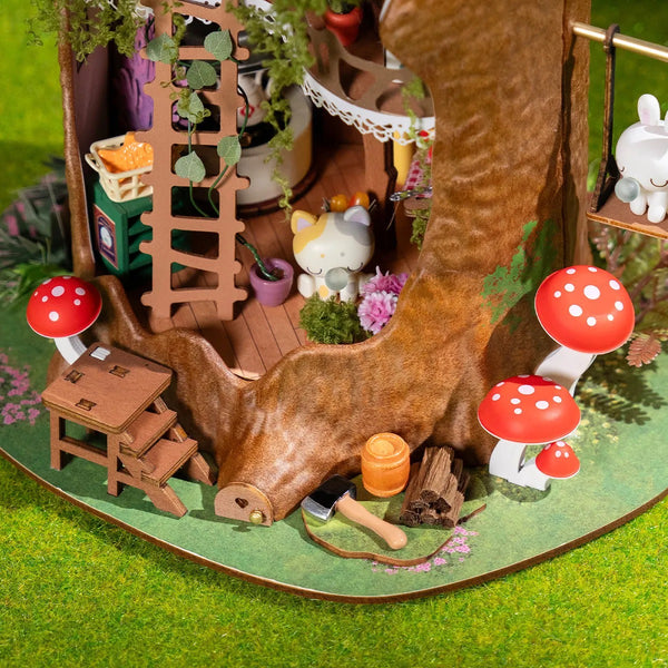 Fairytale Tree House DIY Miniature Kit