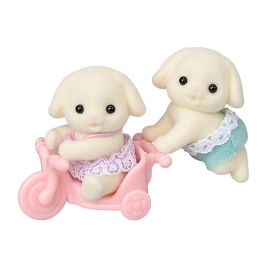 Flora Rabbit Twins