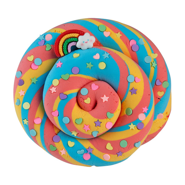 Rainbow Swirl Butter Slimi
