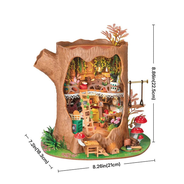 Fairytale Tree House DIY Miniature Kit