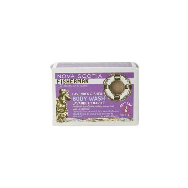 Lavender & Shea Body Wash Soap Bar (4.8 oz/136 g)